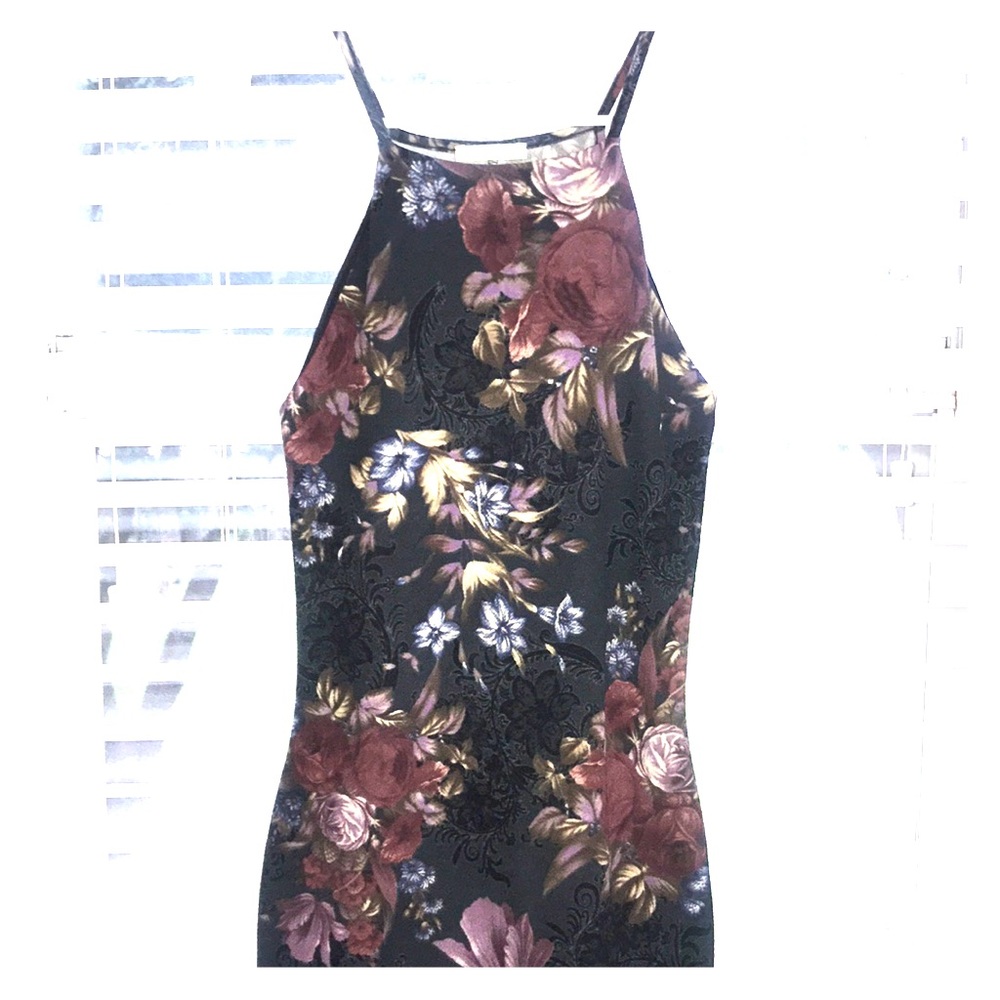 Maxi floral dress